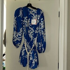 Alexis for Target collab blue floral dress